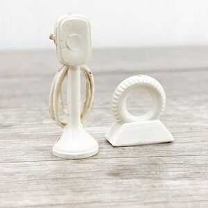 VINTAGE MARX HI TEST SERVICE STATION AIR PUMP and Tire